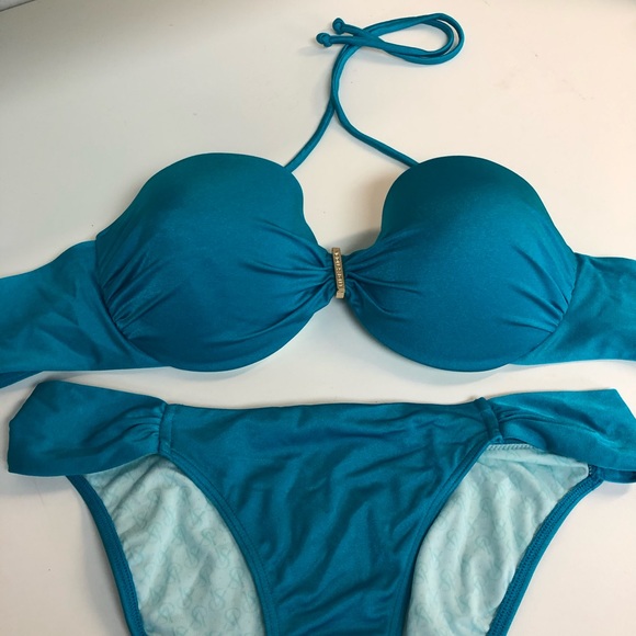 Victoria’s Secret Turquoise Bombshell Bikini - Picture 3 of 3